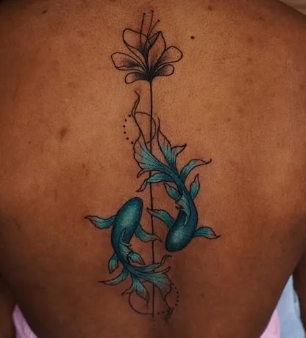 pisces tattoo design