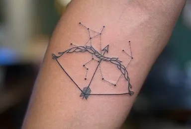 sagittarius tattoo design